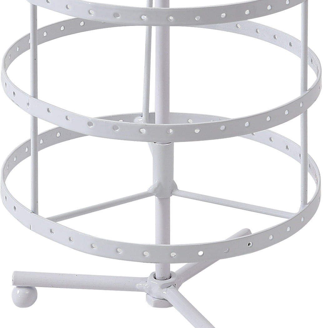 Earring Holder Stand Jewelry Display White-2006733176344547333