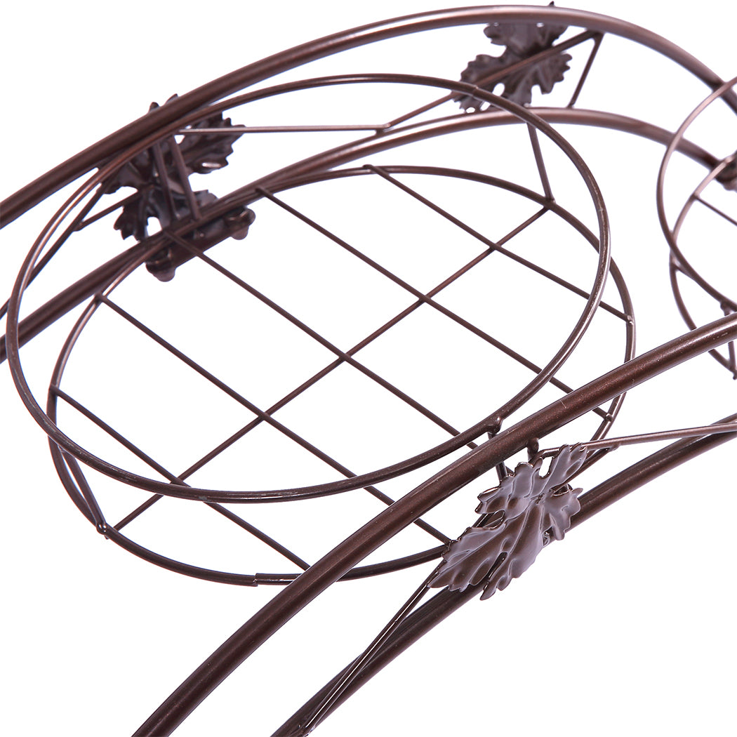 Levede Plant Stand Outdoor Indoor Metal Bronze-2018816651222454277