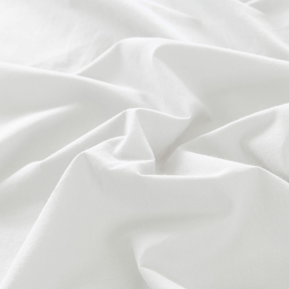 Royal Comfort Vintage Washed 100 % Cotton Quilt Cover Set Single - White-1951134831085752326