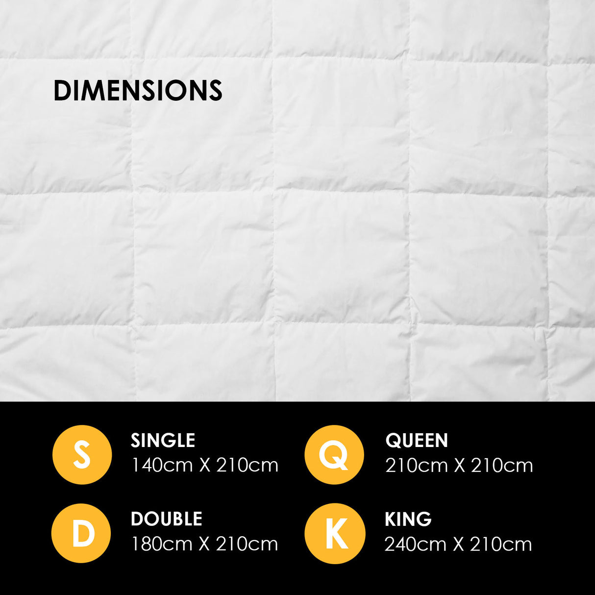 Royal Comfort 800GSM Silk Quilt - Double-1951134843777716229