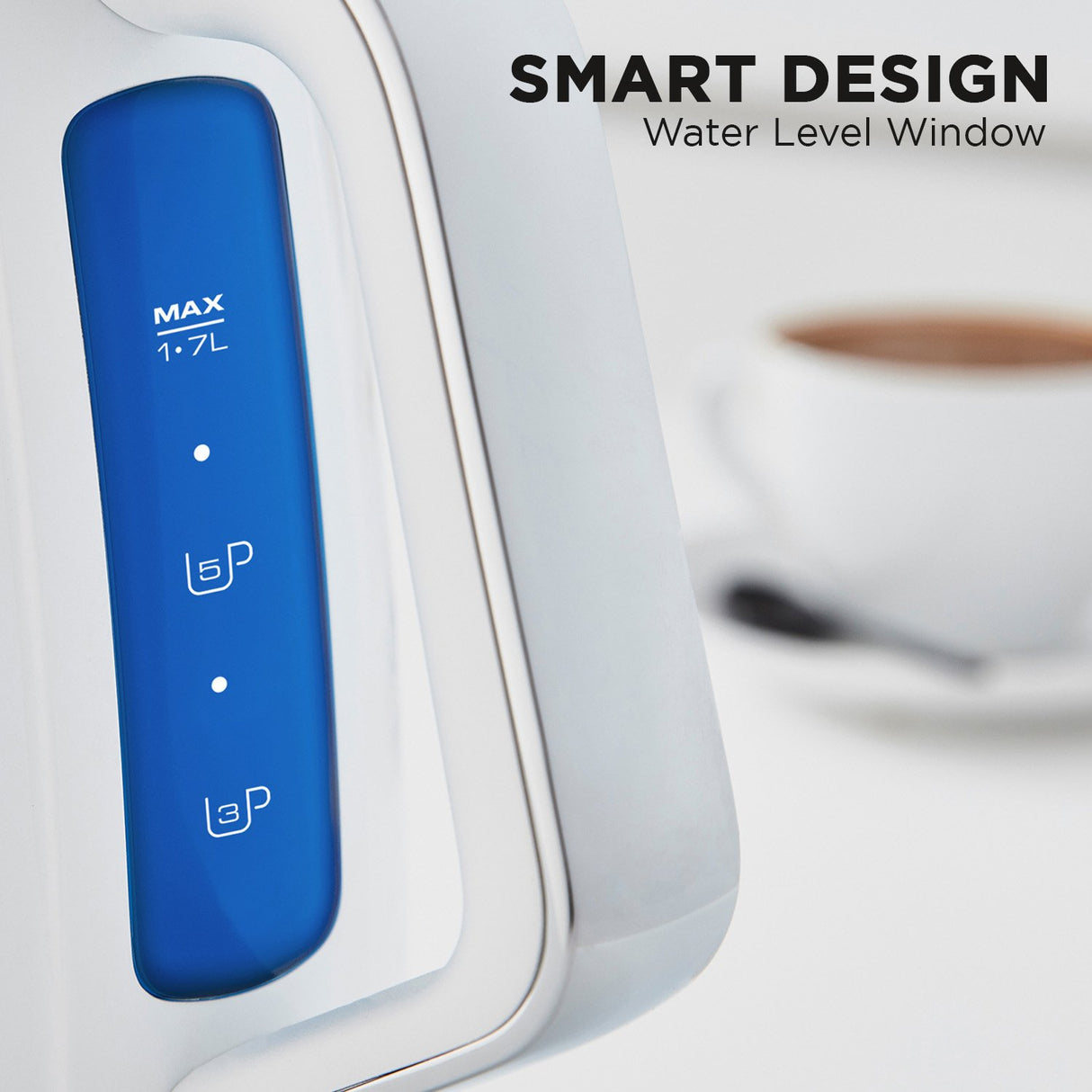 Morphy Richards 1.7L Illumination Jug Kettle - White