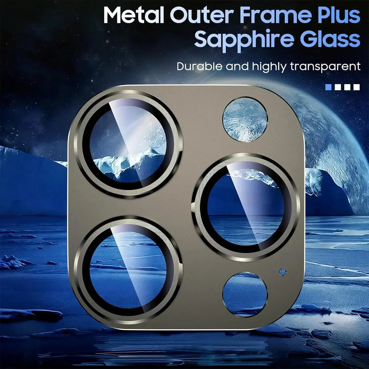 Metal Camera Protector For IPhone 16promax 16pro 16 15 Pro Max 14 Plus Alloy Case Back Lens Tempered Glass Cover Protective Cap