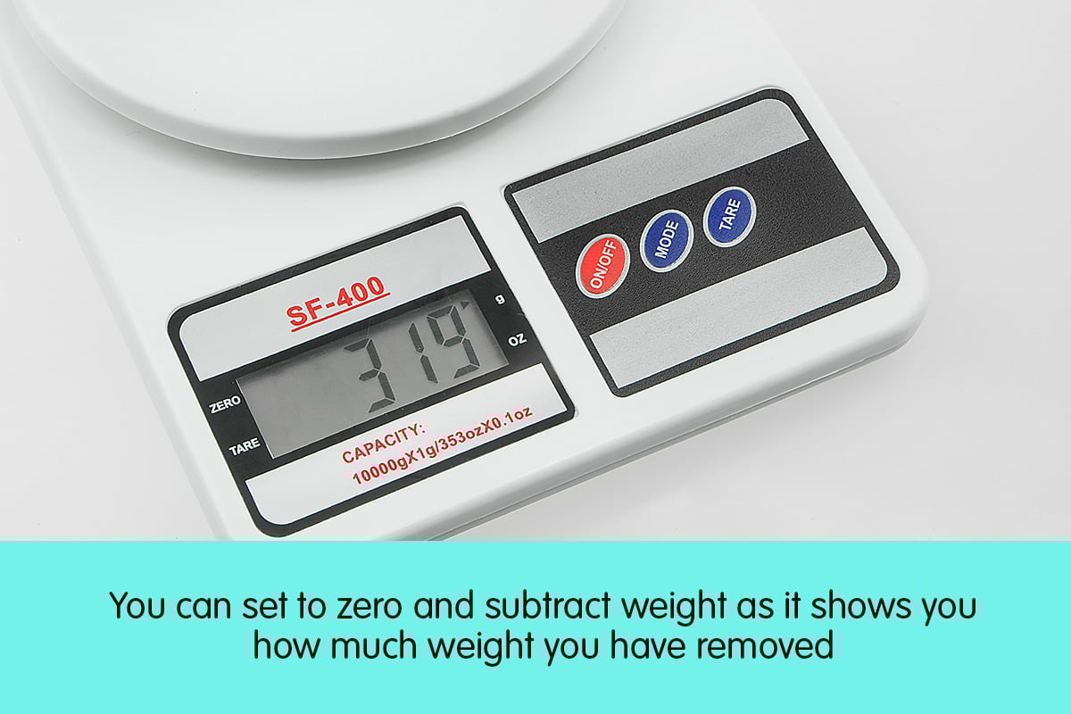 Digital Kitchen Scales 10kg / 1gm Electronic Food Scale