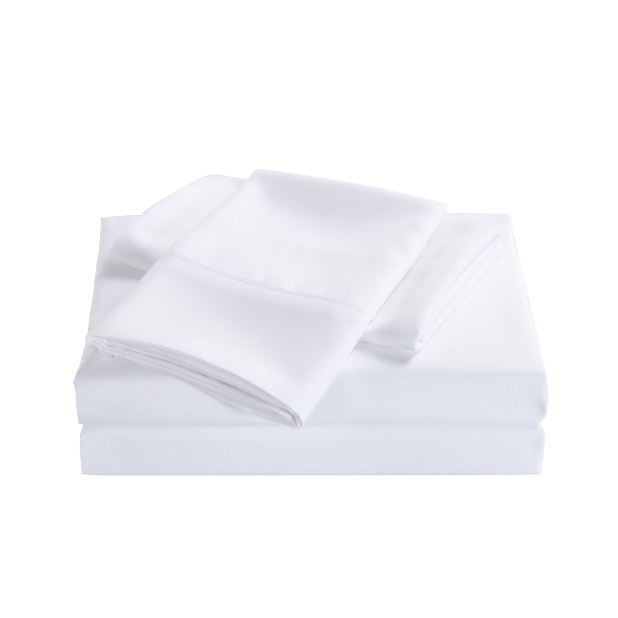 Royal Comfort Bamboo Cooling 2000TC Sheet Set - King-White-1951134861800640514