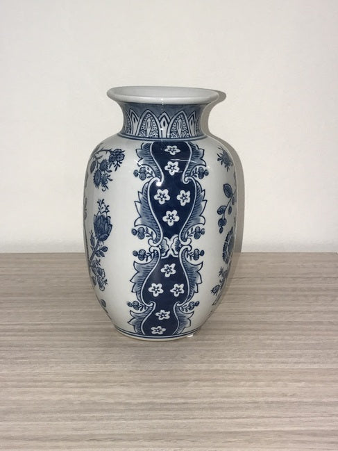 Nanjing Bulb Vase 22cms tall. Antique-inspired charm. Whether displayed empty or filled with a vibrant collection of flowers