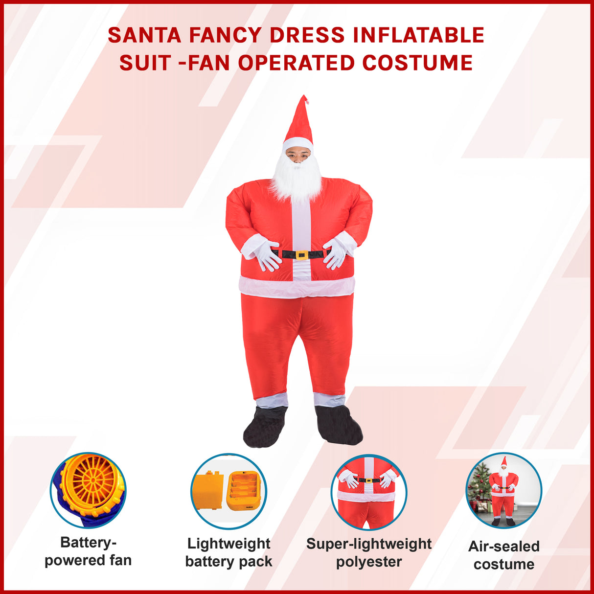 Santa Inflatable Costume