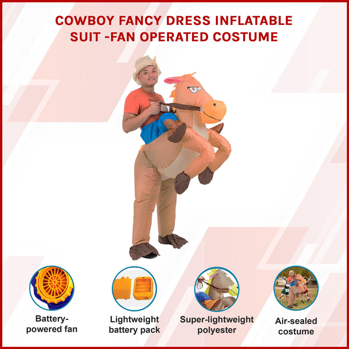 Cowboy Inflatable Costume