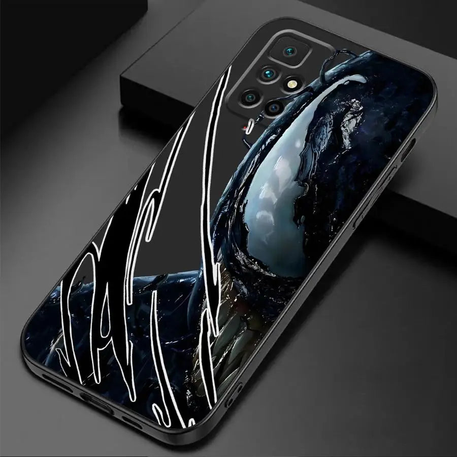 Marvel Spiderman Deadpool Cover Phone Case for Redmi Note 11 Pro 9 8 7 10S 12S 9S 11S 10 Pro 12 9T 8T 10 13 TPU Soft Shell