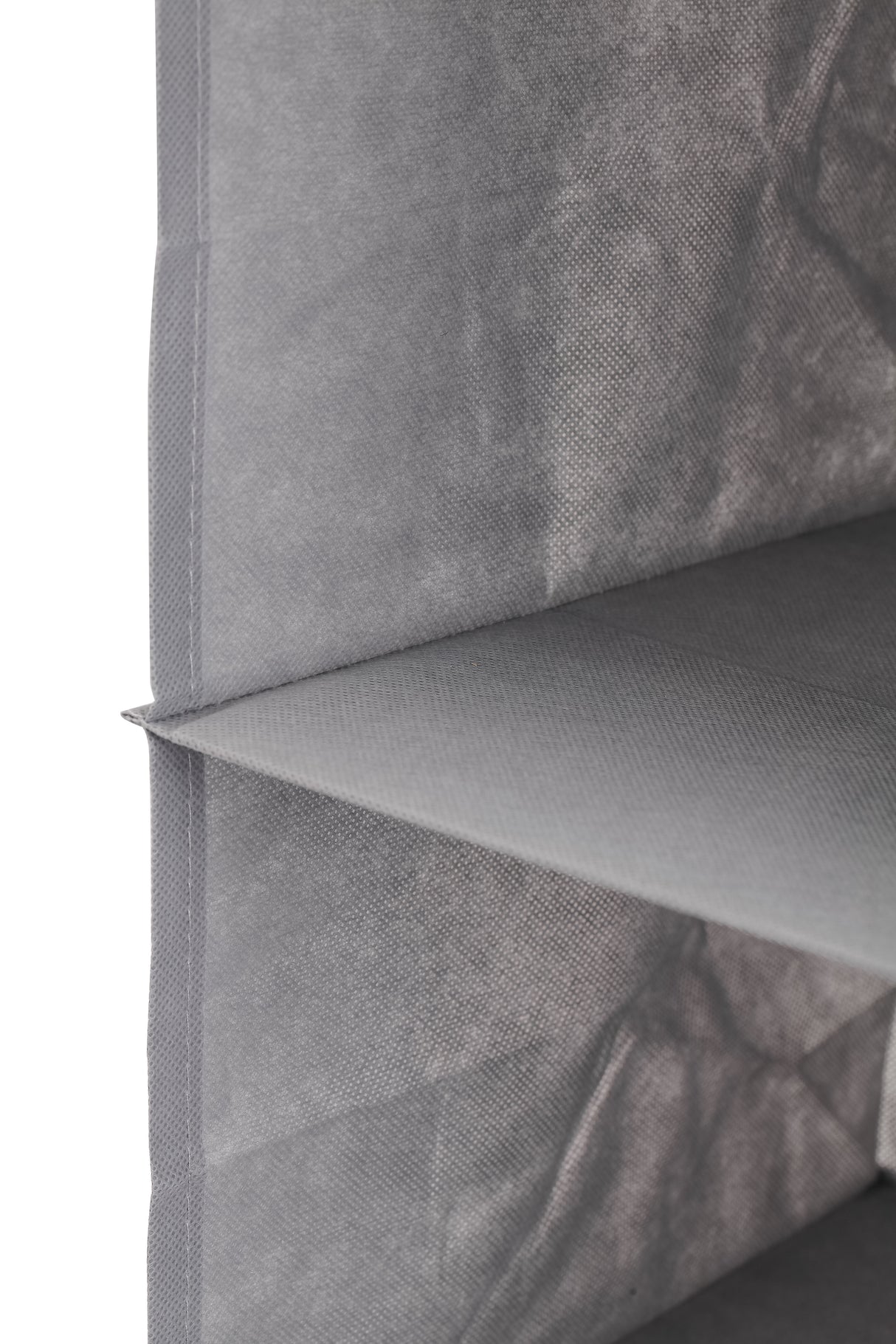 CARLA HOME 5 Tier Shelf Hanging Closet Organizer and Storage for Clothes (Grey)-1978962238370877445