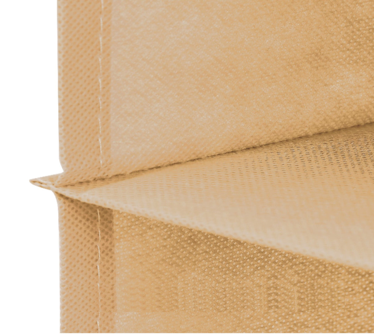 2 Pack 5-Tier Shelf Hanging Closet Organizer and Storage for Clothes (Beige)-1978962242254802949