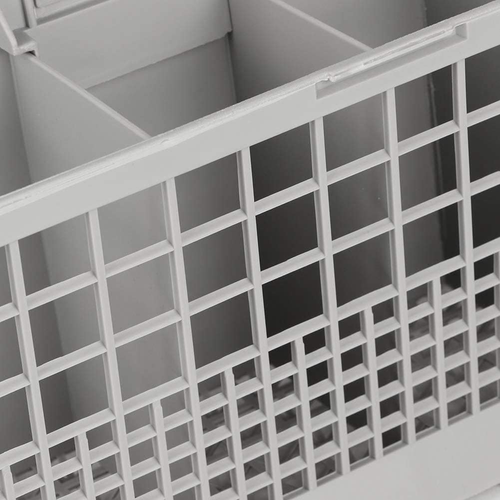 CARLA HOME 8 Slot Universal Dishwasher Cutlery Basket with Handle and Lid which Fits Most Brands (240mm X 135mm X 122mm)-1978962256494465029