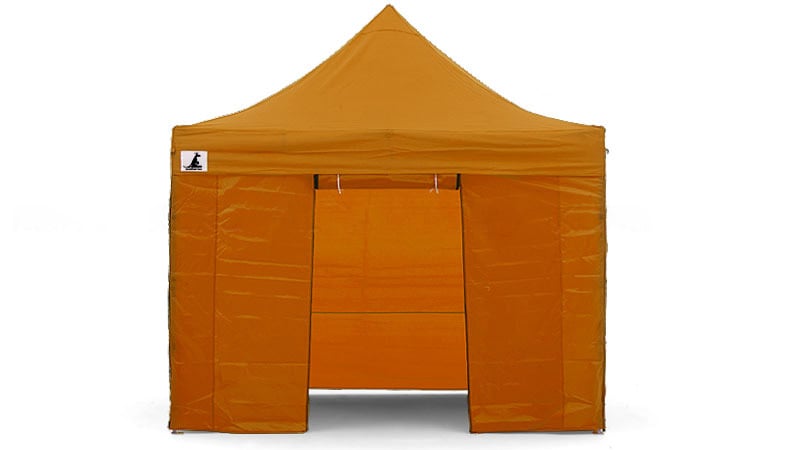 Wallaroo 3x3 PopUp Orange Gazebo Marquee Outdoor Tent