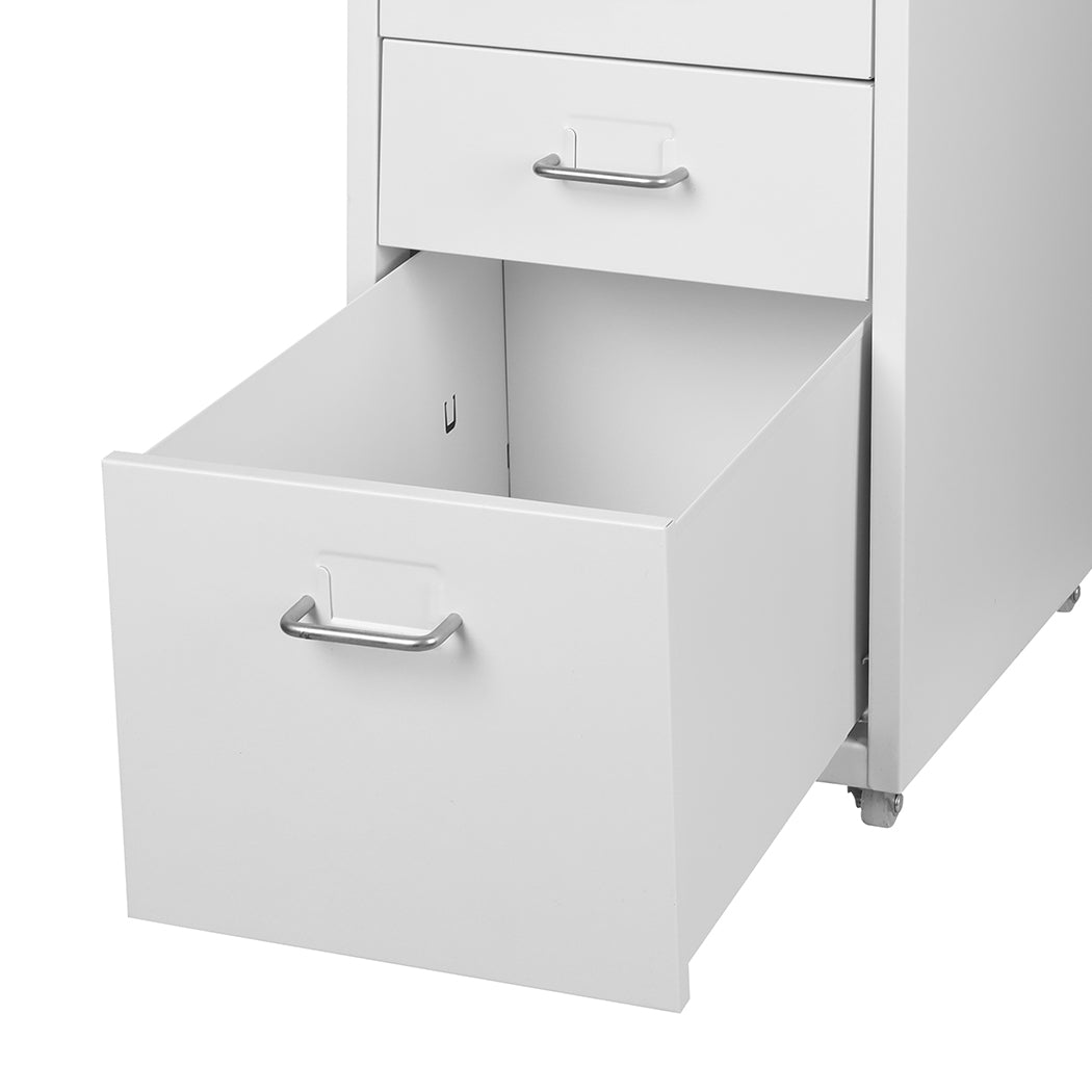 Levede 3 Drawer Office Drawers Cabinet White-2018816800573231109