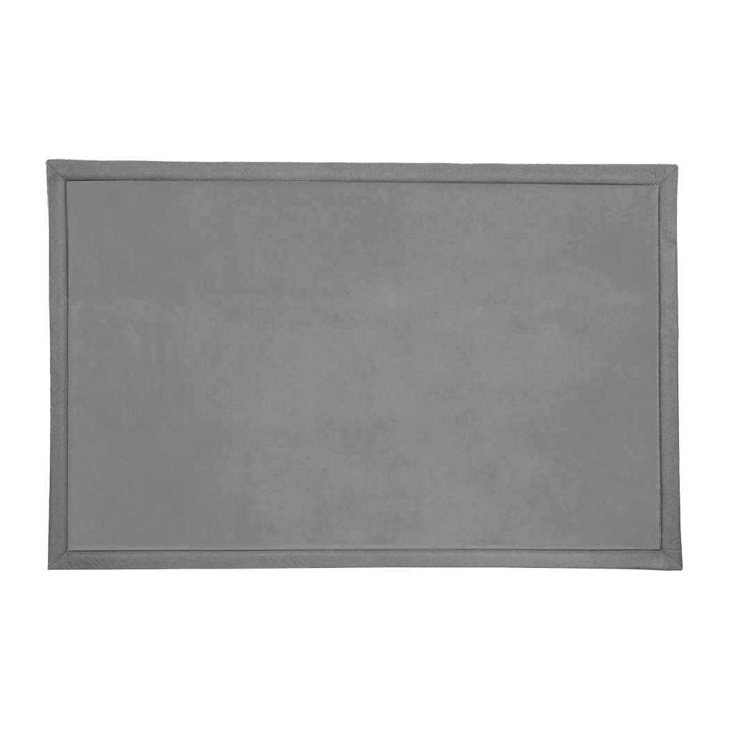 Marlow Coral Velvet Area Rugs Large Mat 120x200cm Grey-2018816744579272712
