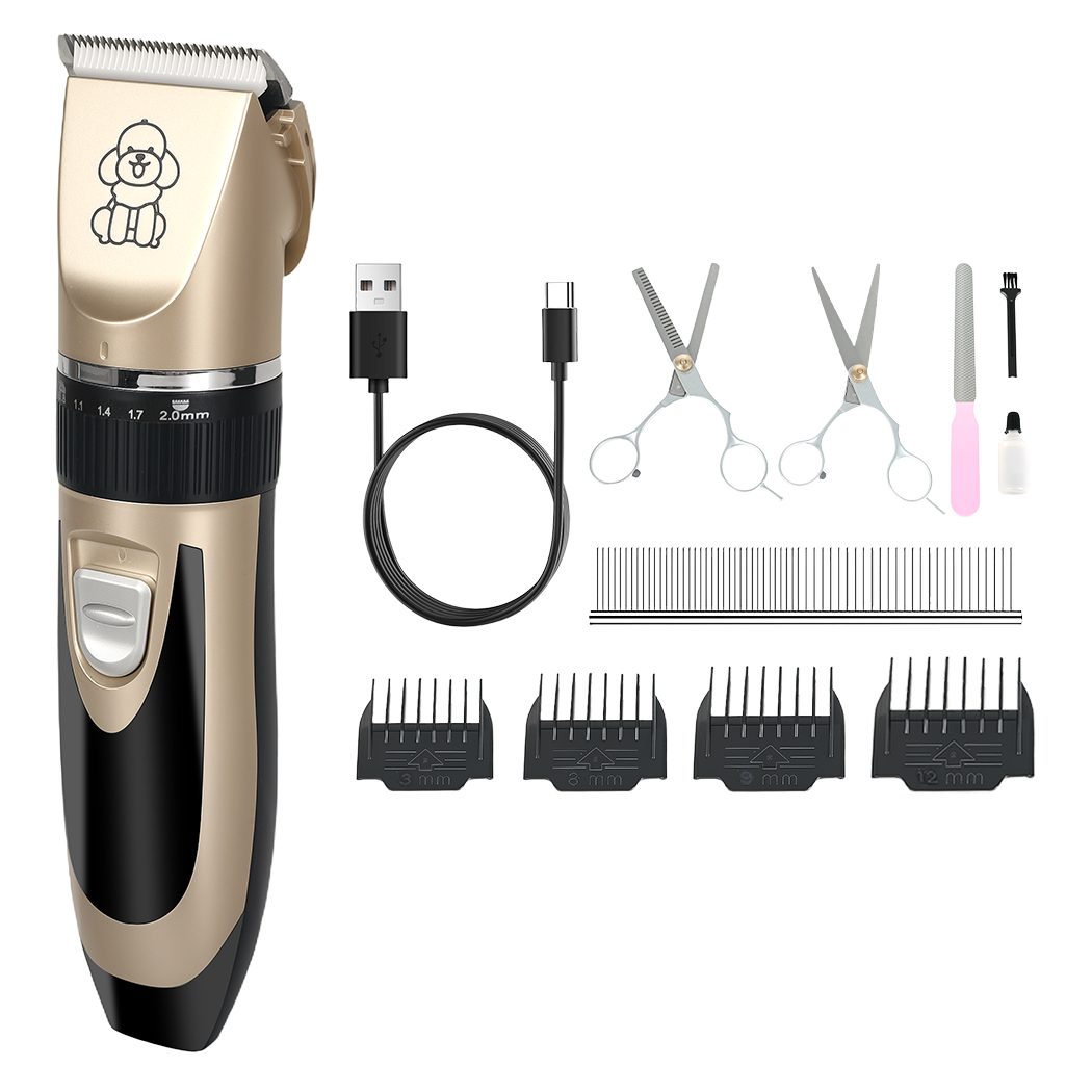 Pawz Pet Clipper Cat Dog Grooming Trimmer Shaver Kit-2011971117580947464