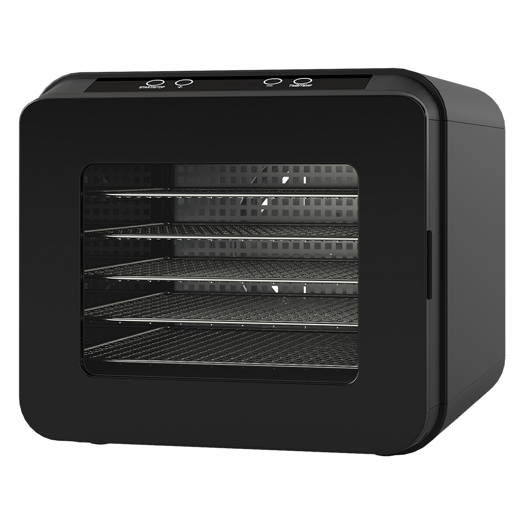 Spector 6 Trays Food Dehydrator Fruit Dehydrators Black-2006733421786828808