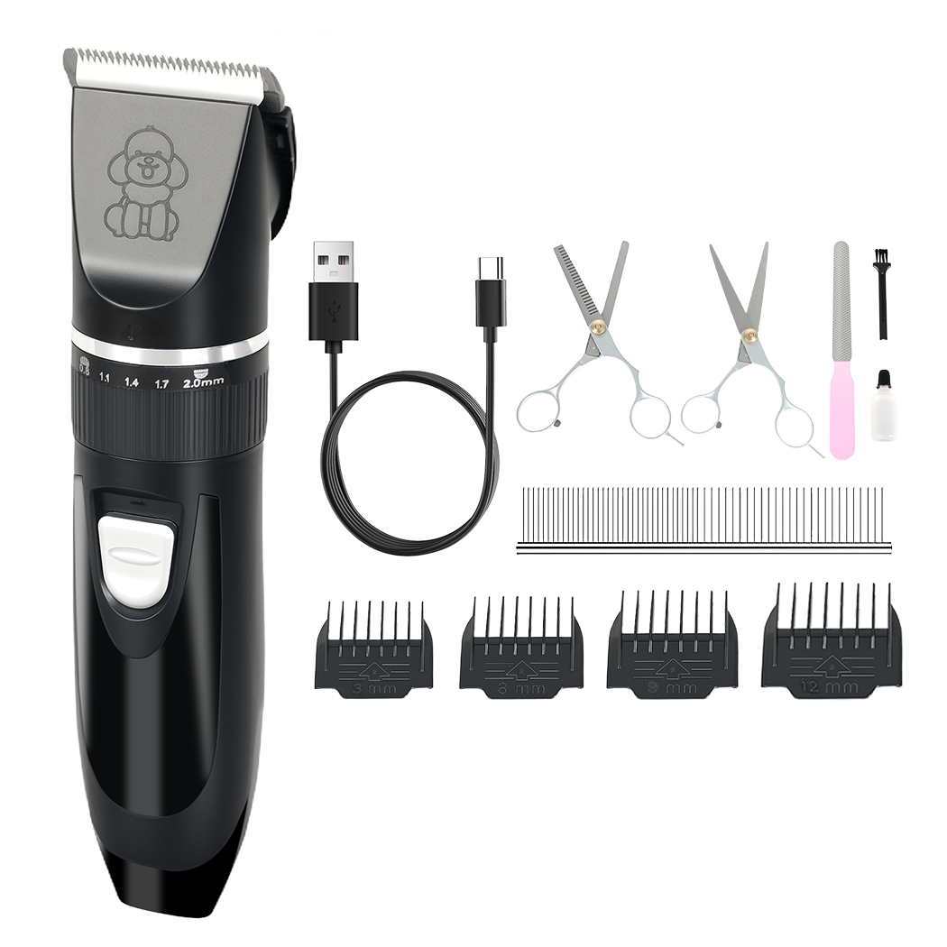 Pawz Pet Clipper Cat Dog Grooming Trimmer Shaver Kit-2011971117417369608