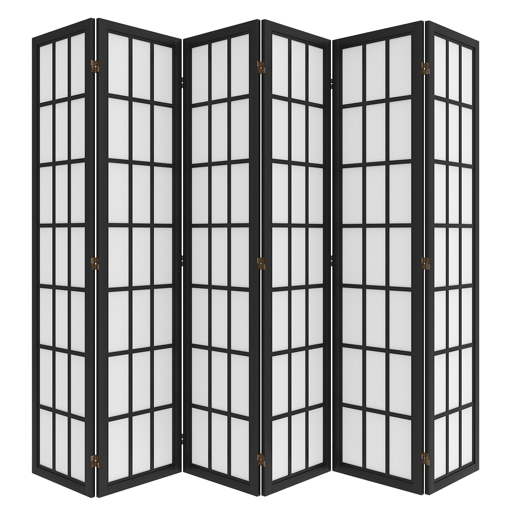 Levede 6 Panel Room Divider 170cm Freestanding Screen-2006732767613816840