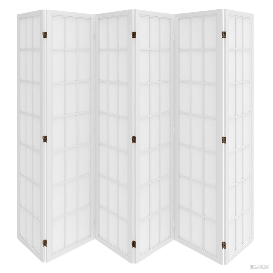 Levede 6 Panel Room Divider 170cm Freestanding Screen-2006732767970332680