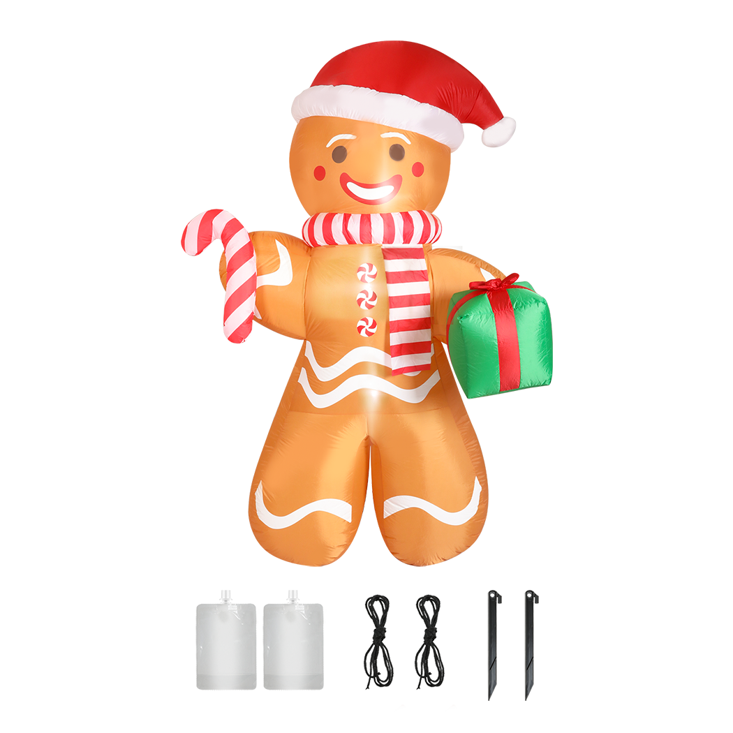 Santaco Christmas Inflatable Outdoor Gingerbread Man 2.5M-2006733355021897736