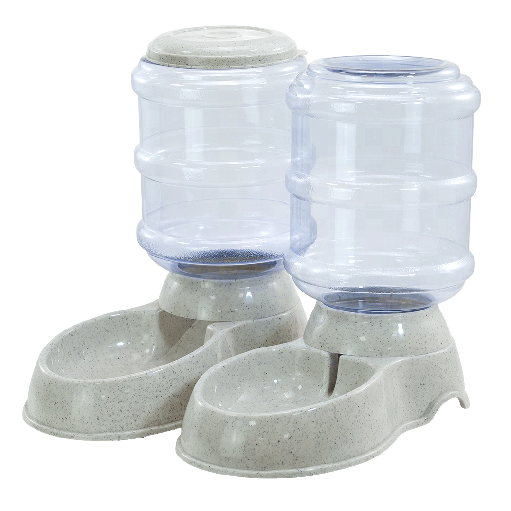 Pawz Automatic Pet Feeder Water Dispenser Set 3.5L-2006733420360765448