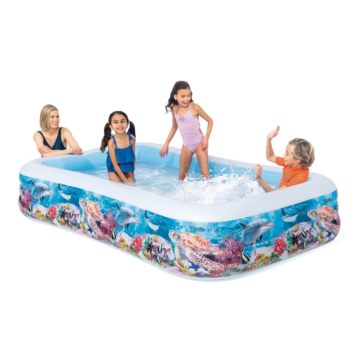 Intex Inflatable Swim Center Pool - Sealife