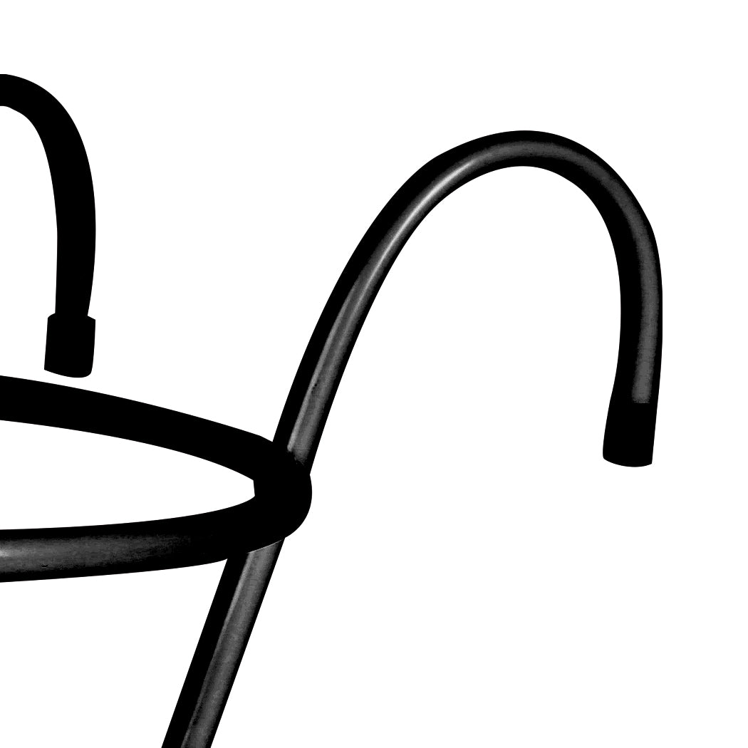 Levede 1x Flower Holder Plant Stand Black-2006732929962741764