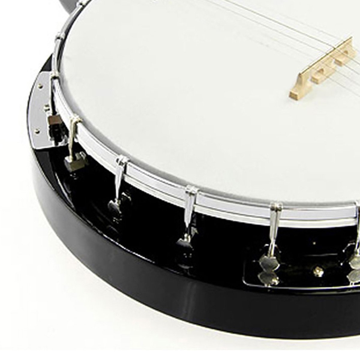 Karrera 5-String Resonator Banjo - Black