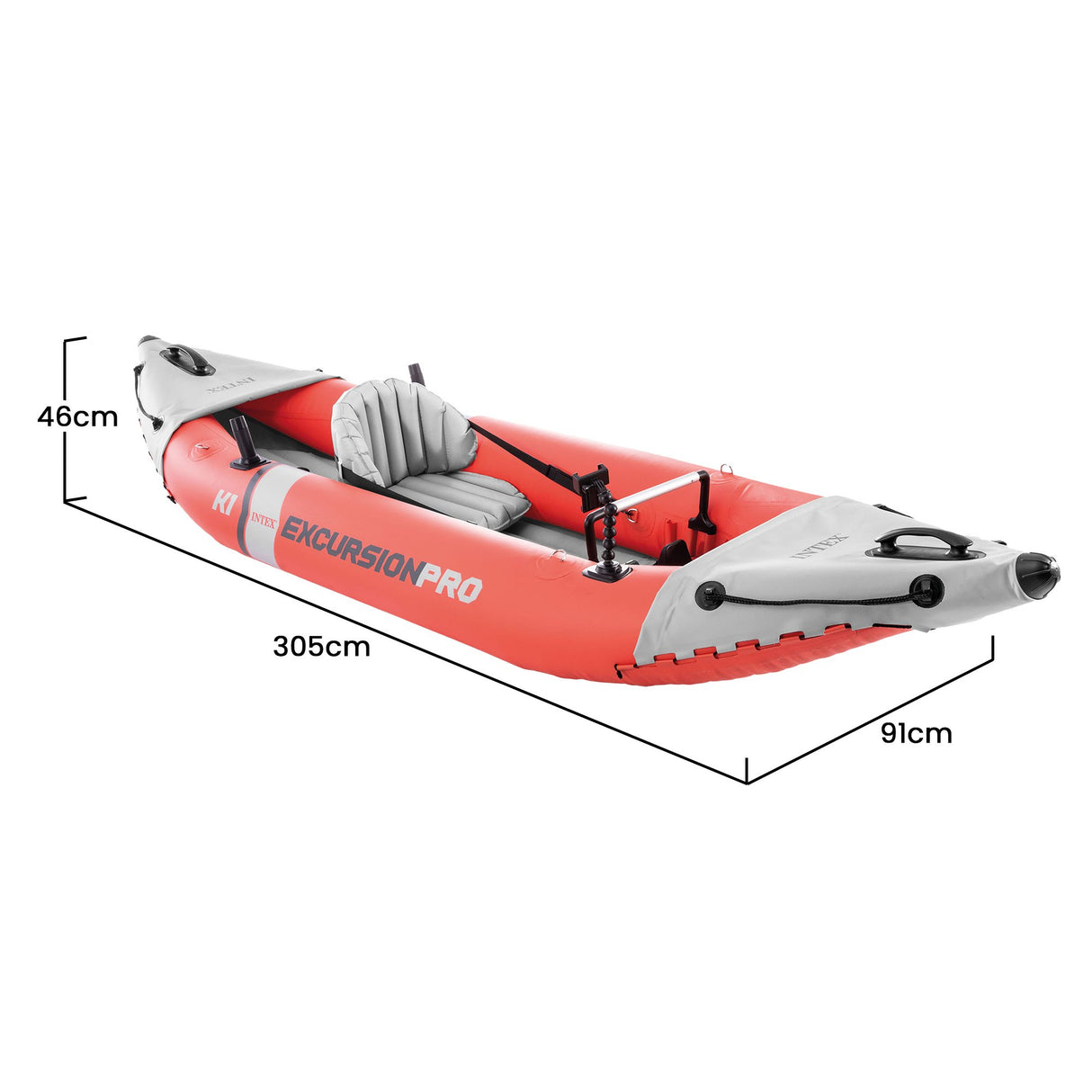 Intex Excursion Pro K1 1-Person Inflatable Kayak