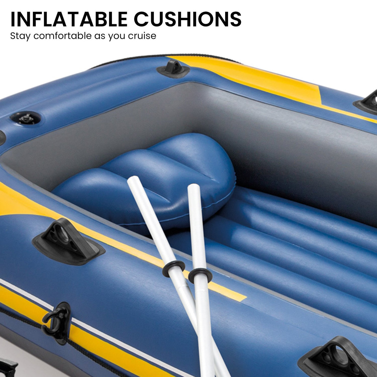 Intex 68370NP Challenger 3 Inflatable Boat Set