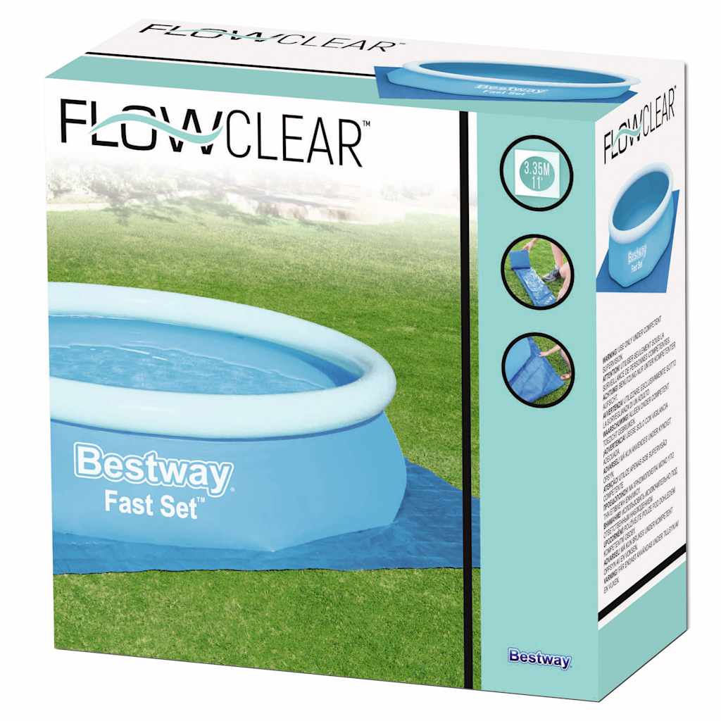 Pool Ground Cloth Flowclear 335x335 cm