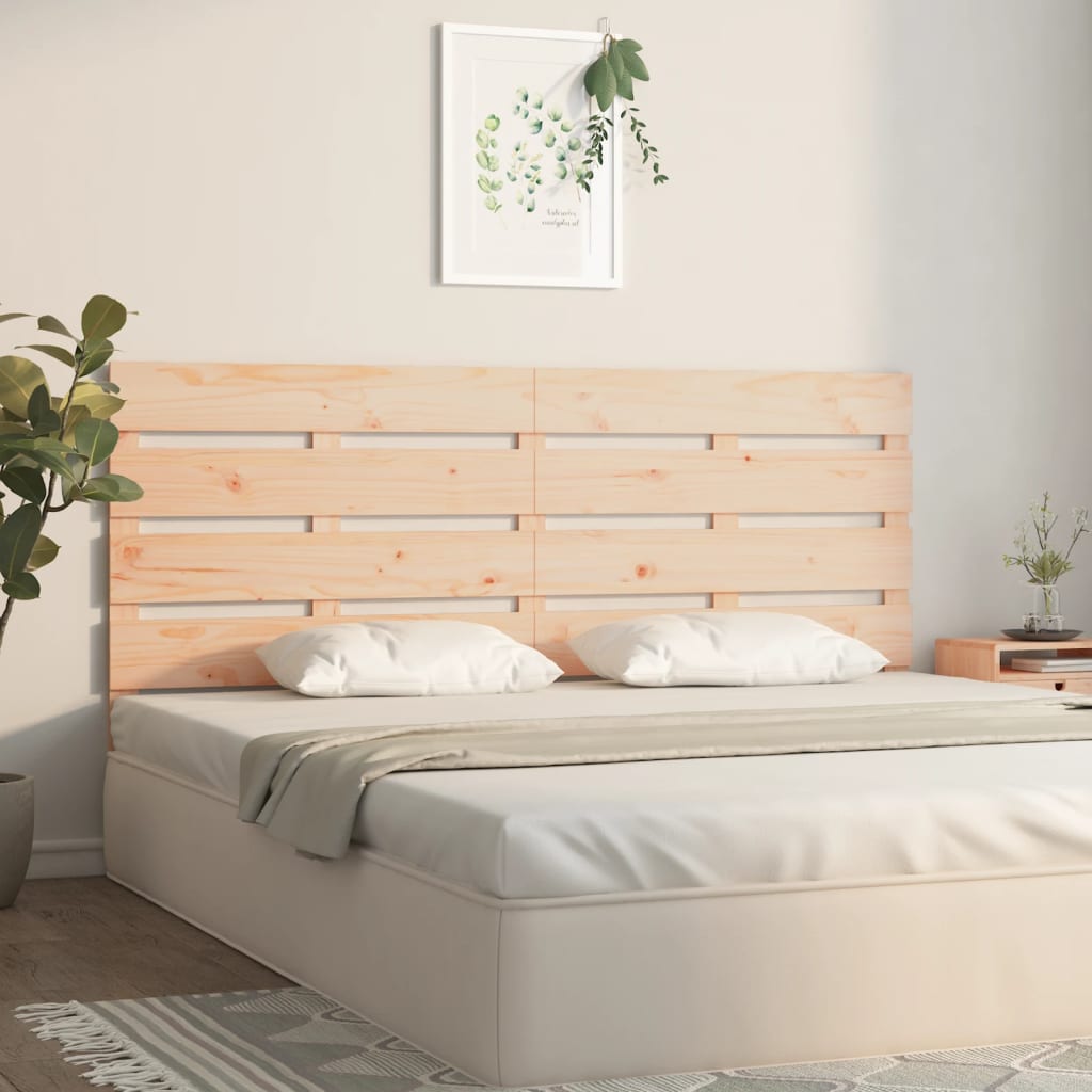 Headboard 150 cm Solid Wood Pine