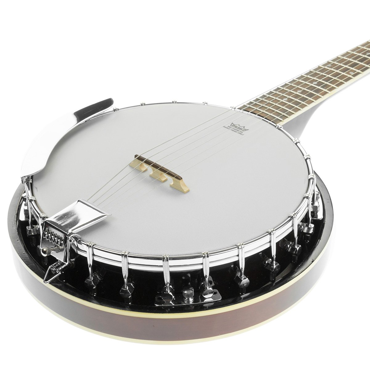 Karrera 6-String Resonator Banjo - Brown
