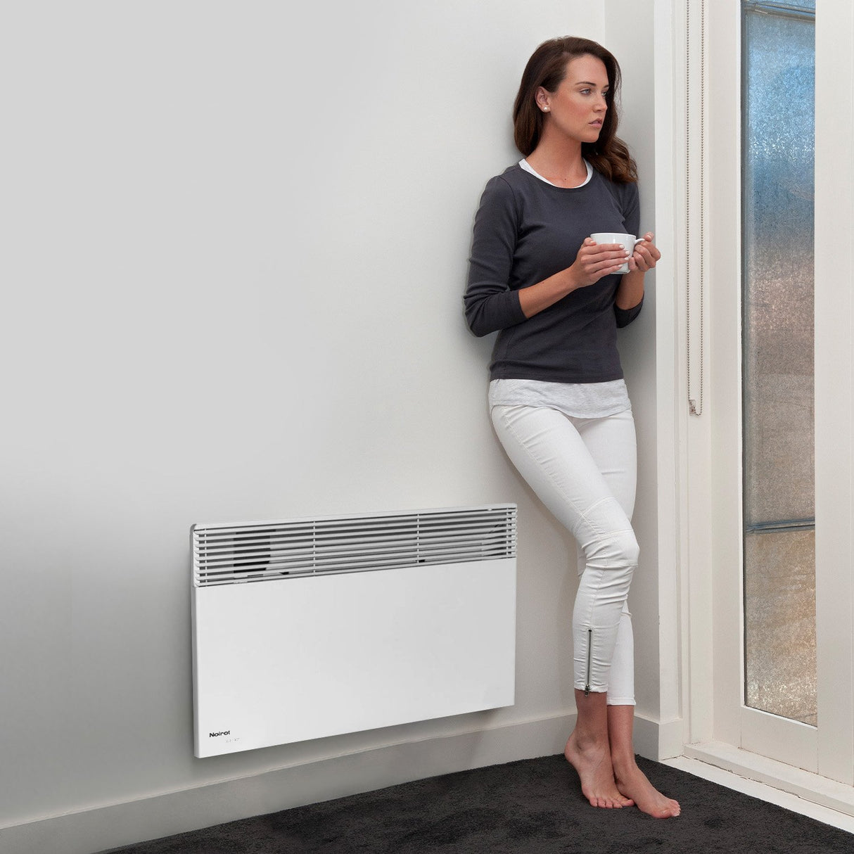 Noirot 7358-8tpro 2400W Spot Plus Electric Panel Heater Wifi Timer - Refurbished