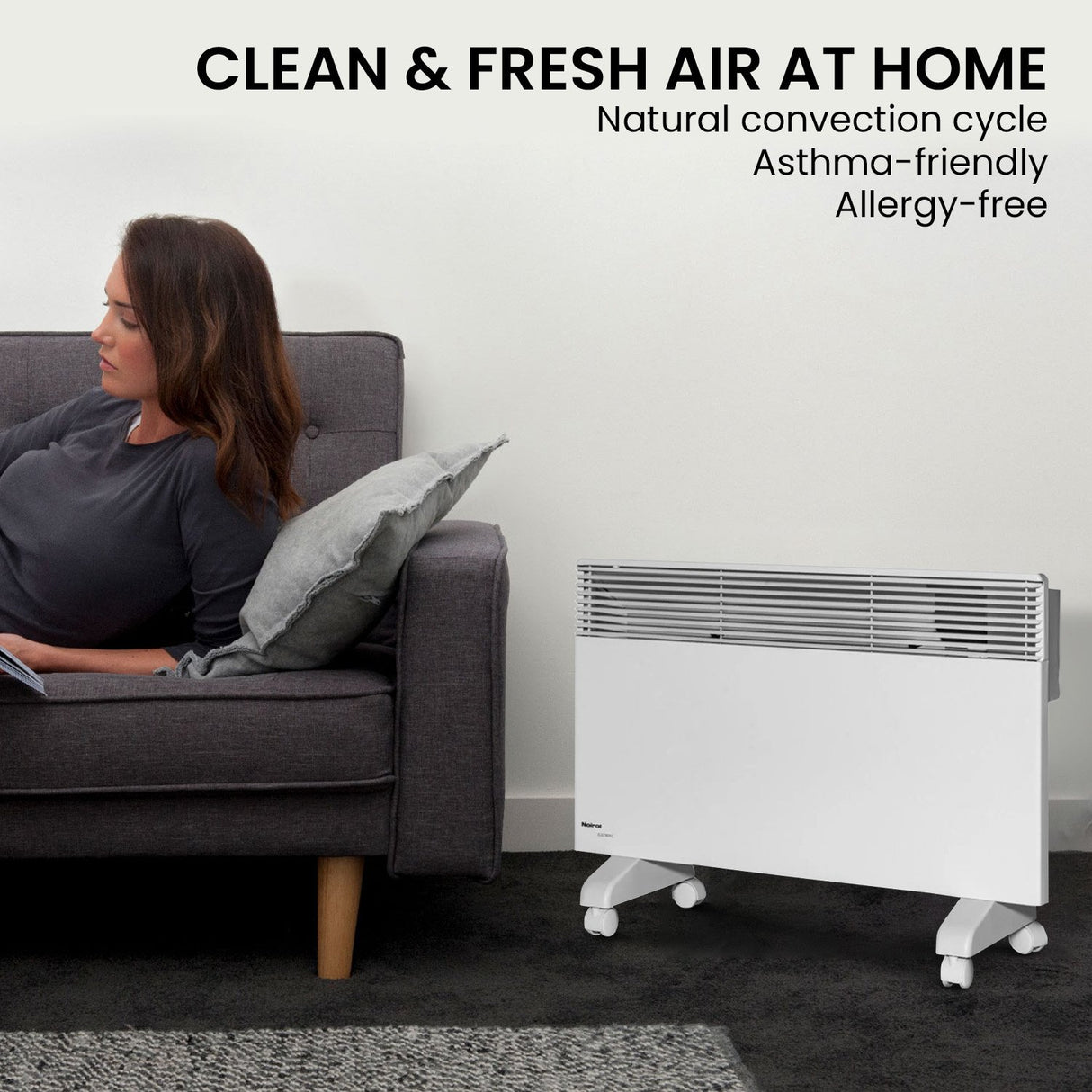 Noirot 7358-8tpro 2400W Spot Plus Electric Panel Heater Wifi Timer - Refurbished