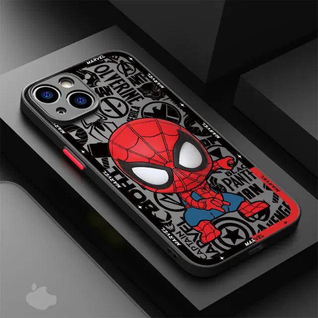 Luxury Phone Case for Xiaomi Redmi 9T 10C K40 Pro A2 10 12 5G A1Plus 12C 10A 9A 9C 9 Marvel Captain America Groot Deadpool Cover