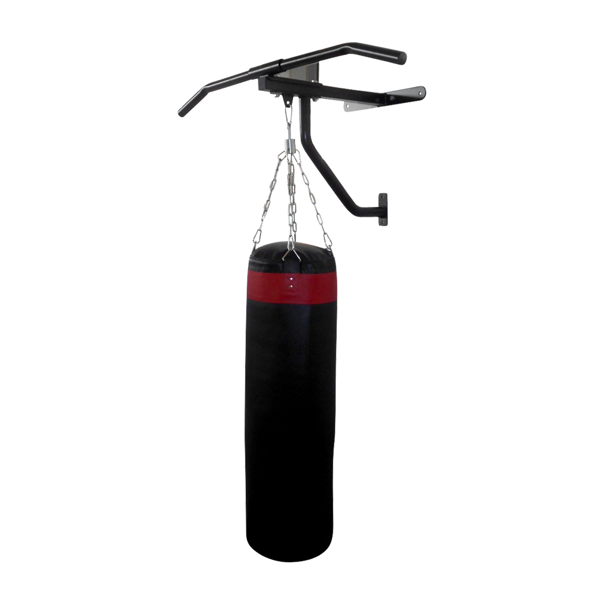 Wall Chin Up & Pull Up Bar with Punching Bag and Speedball Station Combo