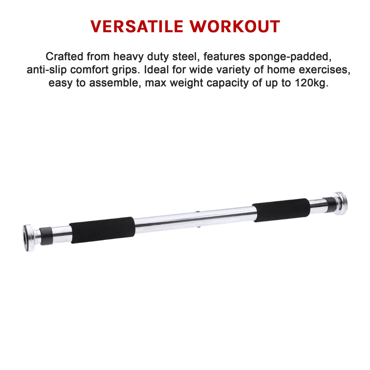 Portable Doorway Chin Up Bar – Pull Up & Upper Body Training Home Gym