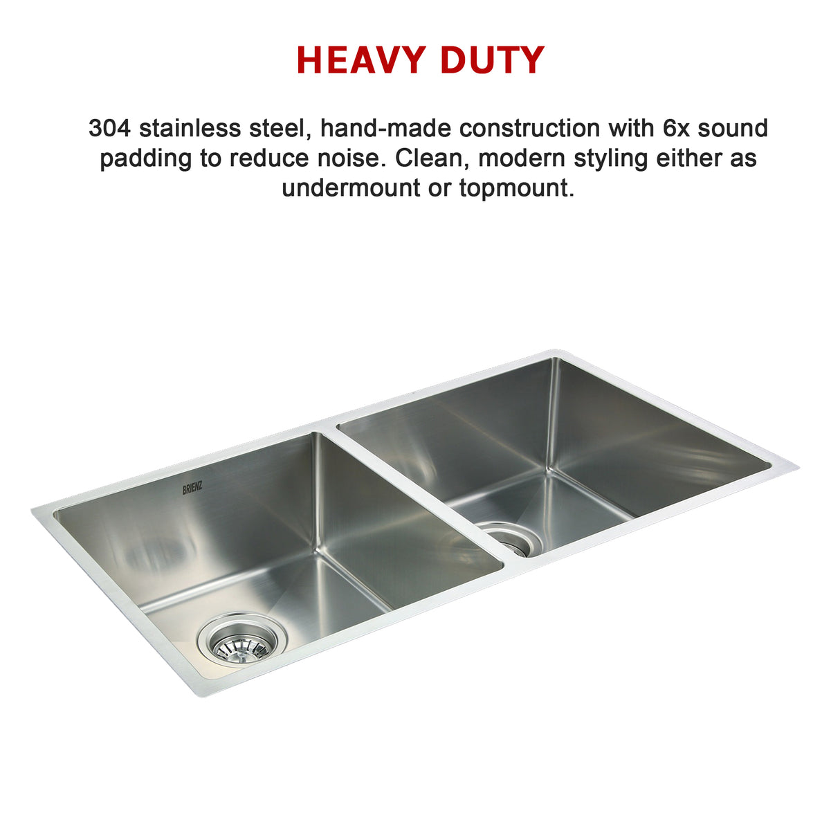 Stainless Steel Sink - 865 x 440mm