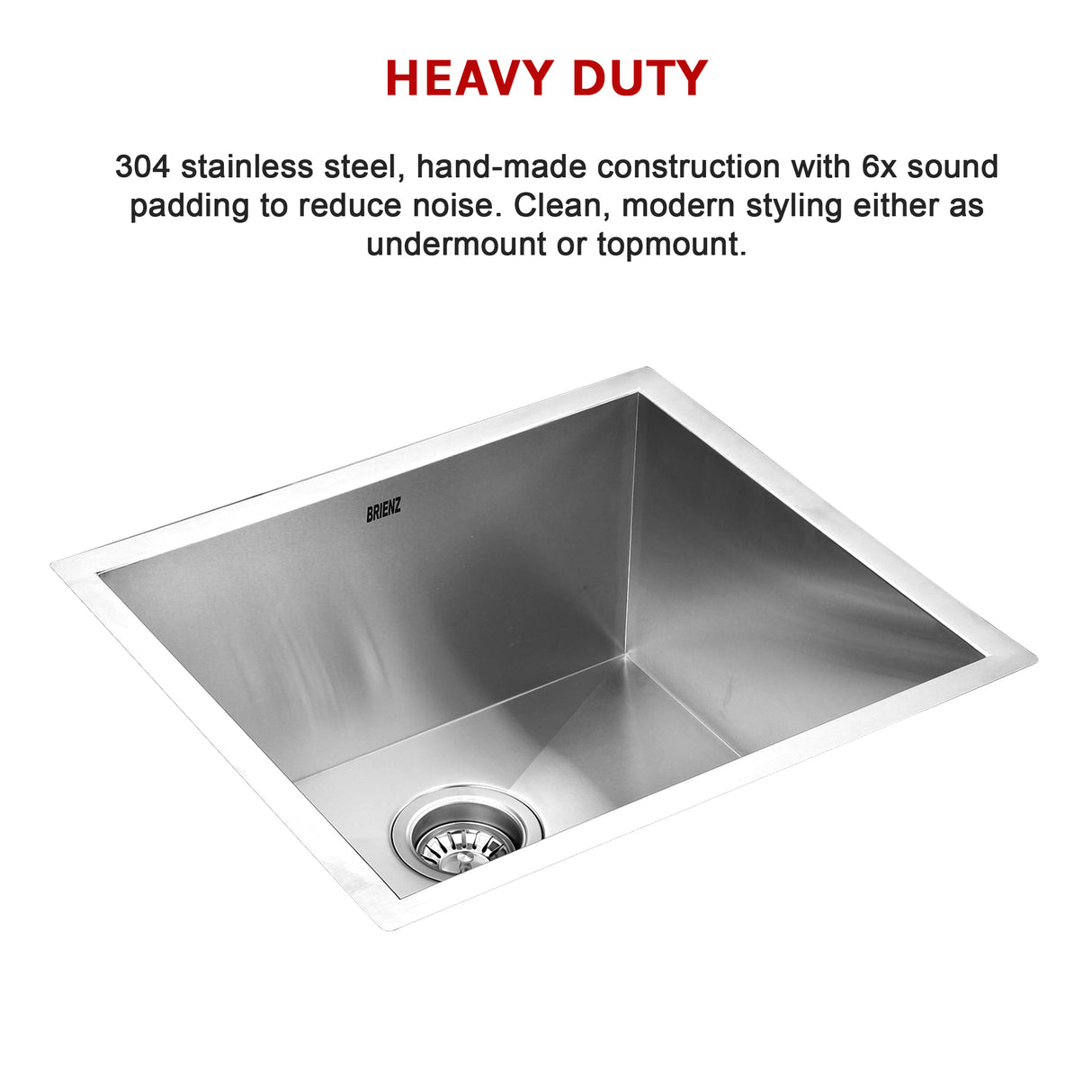 Stainless Steel Sink - 510x450mm