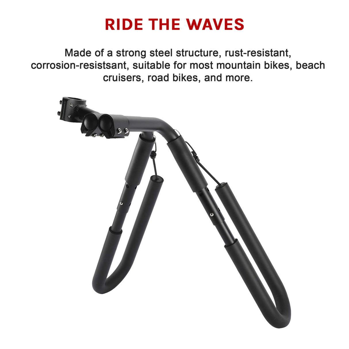 Bicycle Surfboard Rack Carrier