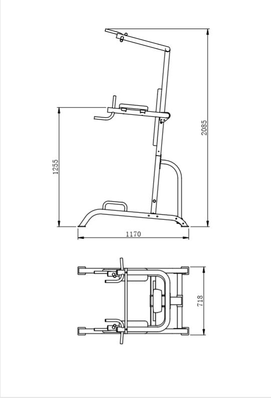 Power Tower Chin Up Dip Pull Push Up Machine