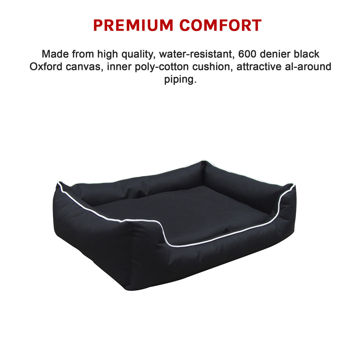 Heavy Duty Waterproof Dog Bed - Medium