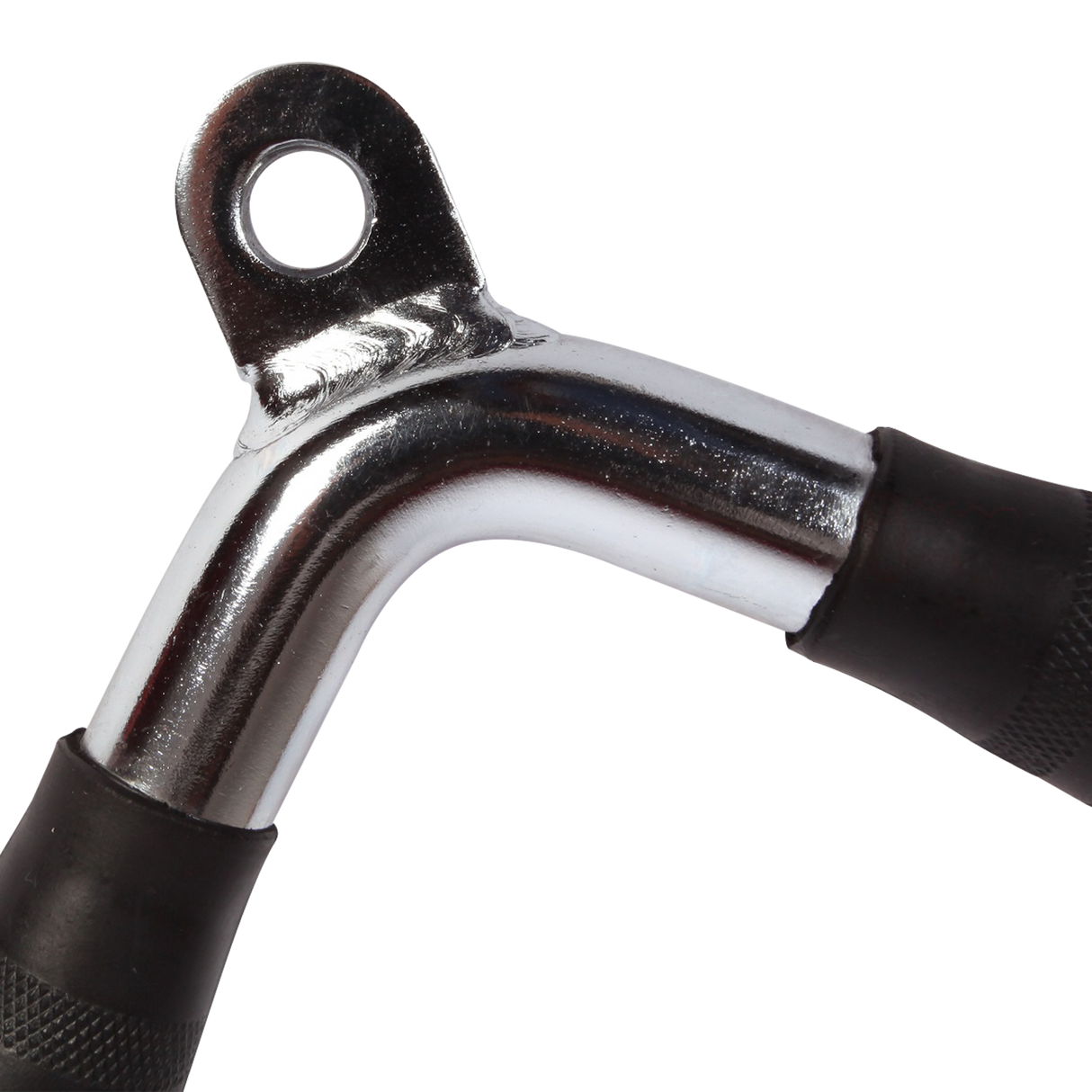 Randy & Travis Rubber-Coated Tricep Pushdown Bar Attachment