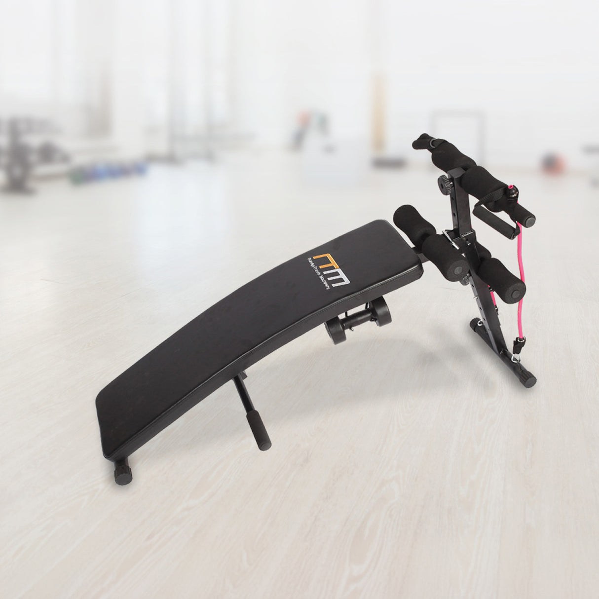 Foldable Incline Sit Up Bench for Home Gym Ab Workout Training