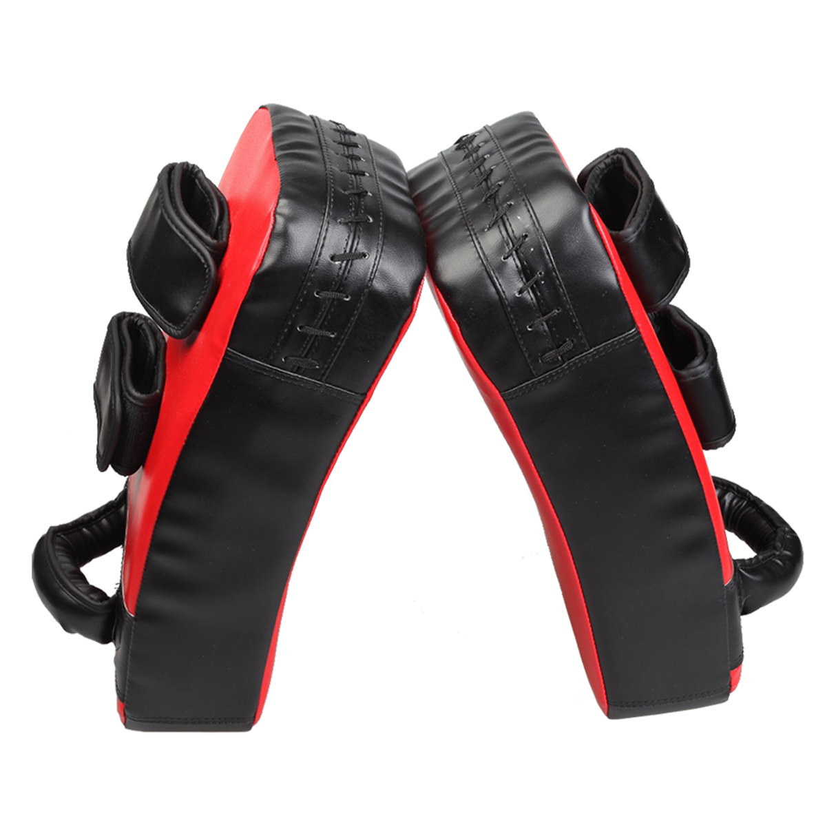2 x Thai Boxing Punch Focus Pad Mitts Training Strike Shields Set