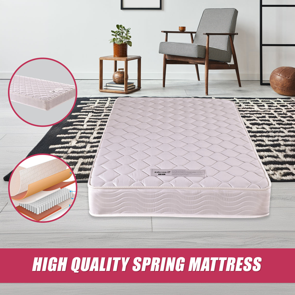 PALERMO Single Bed Mattress