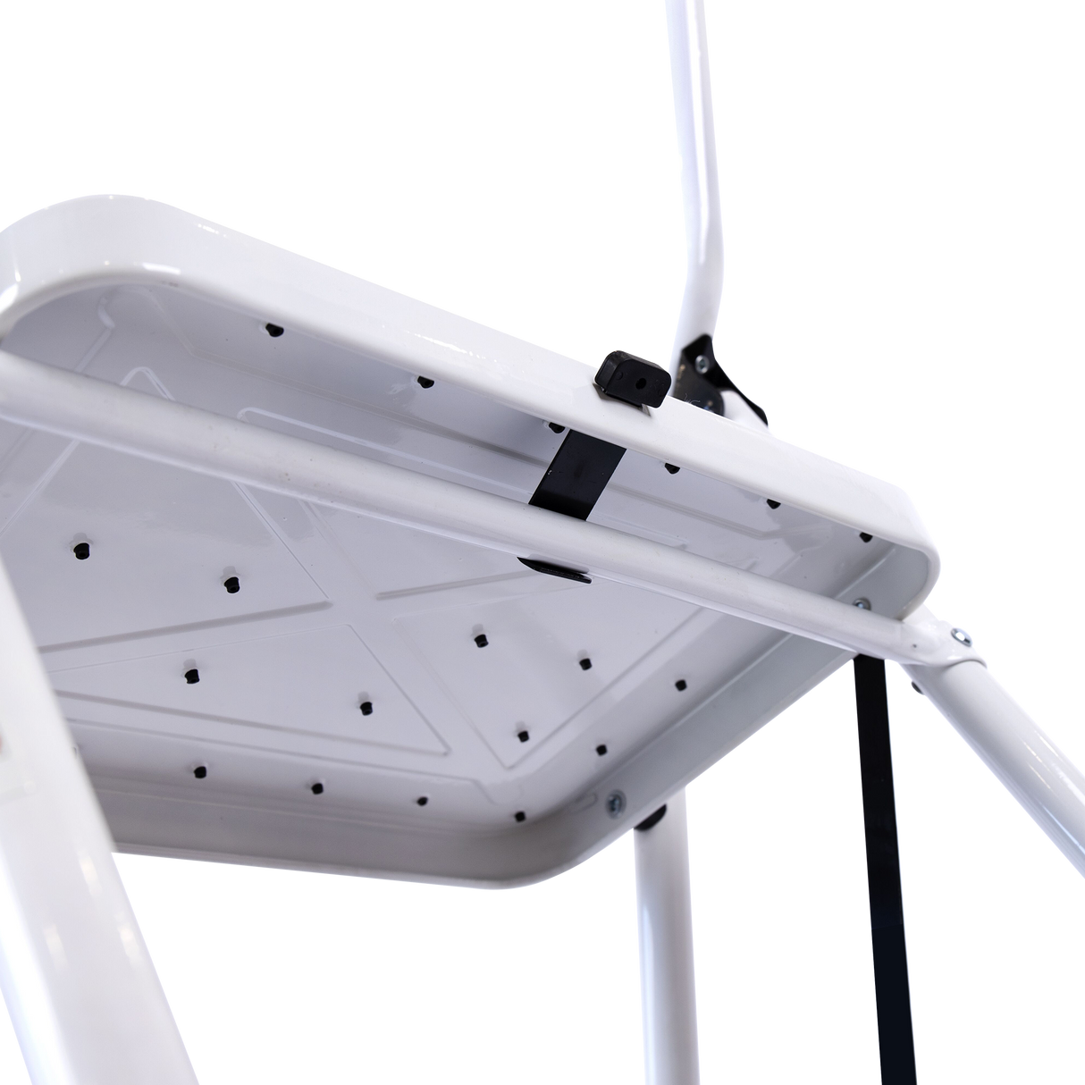 Foldable Non Slip 4 Step Steel Ladder