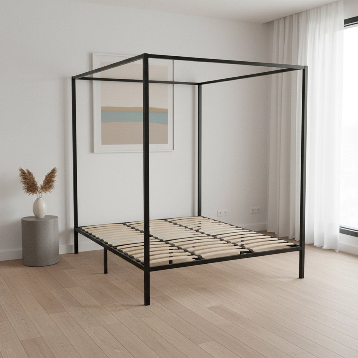4 Four Poster King Bed Frame