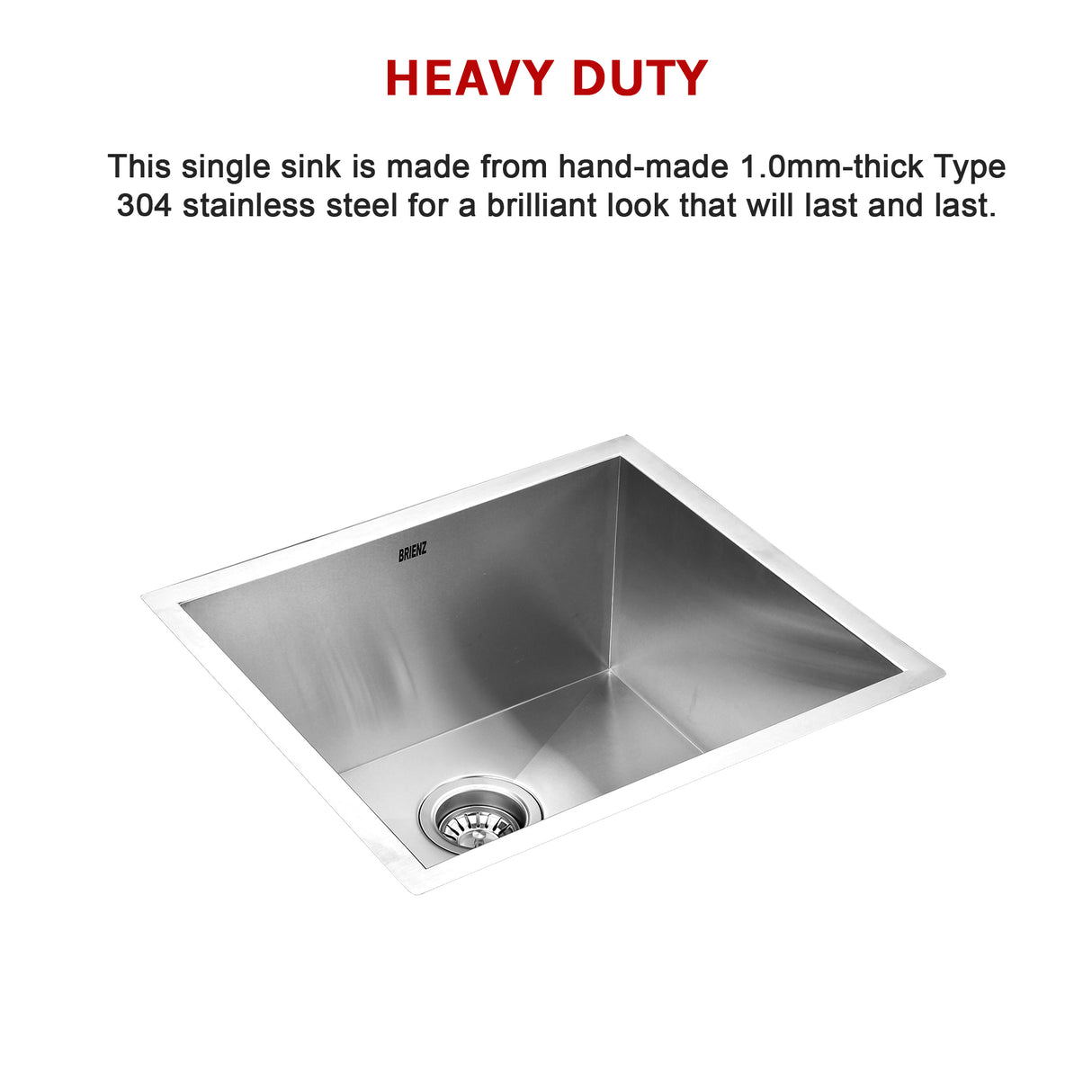 Stainless Steel Sink - 510x450mm